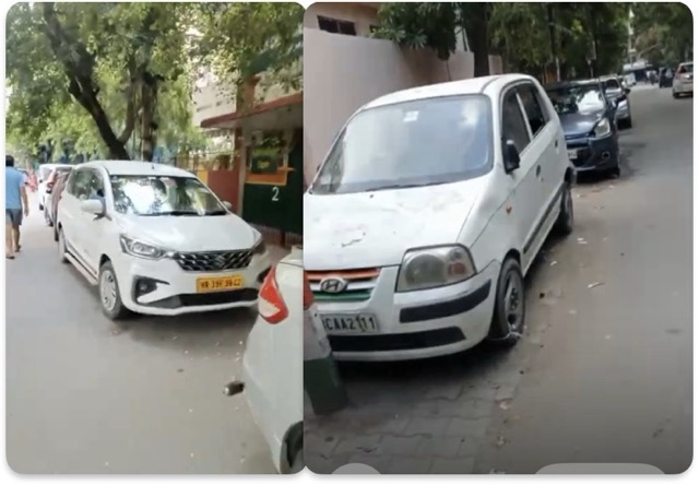 दिलशाद कॉलोनी में ABDE ब्लॉक में अराजकता: अवैध पार्किंग से जाम की स्थिति, आपातकालीन सेवाएं भी बाधित