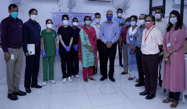 CMD, NHPC visited the vaccination camp organizes by NHPC