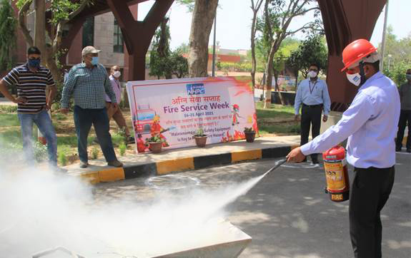 NHPC observes Fire Service Week