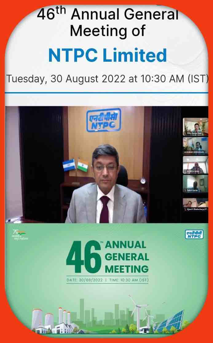We have improved our generation share-CMD(NTPC)