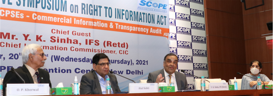 ‘Expedite RTI appeals by adhering to timelines’: Chief Information Commissioner at SCOPE Symposium