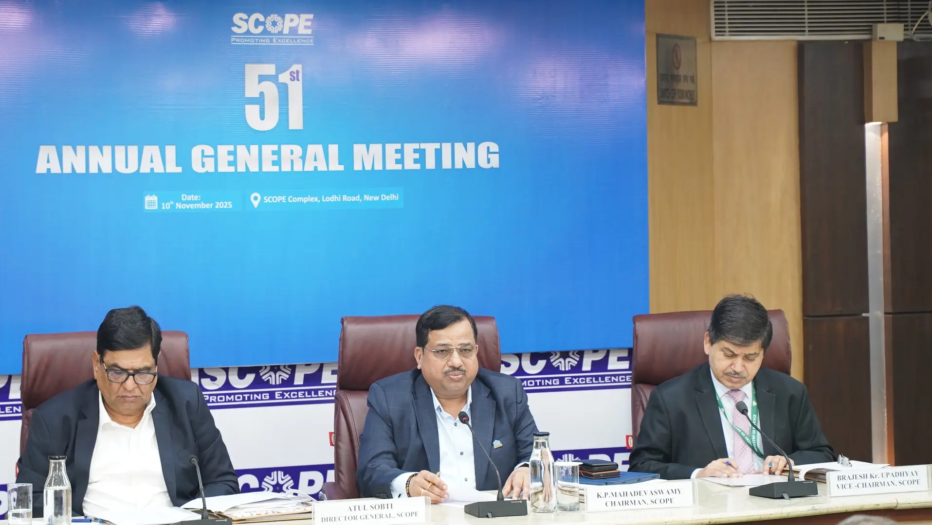 SCOPE’s 51st AGM: Steering PSEs Towards a Developed India