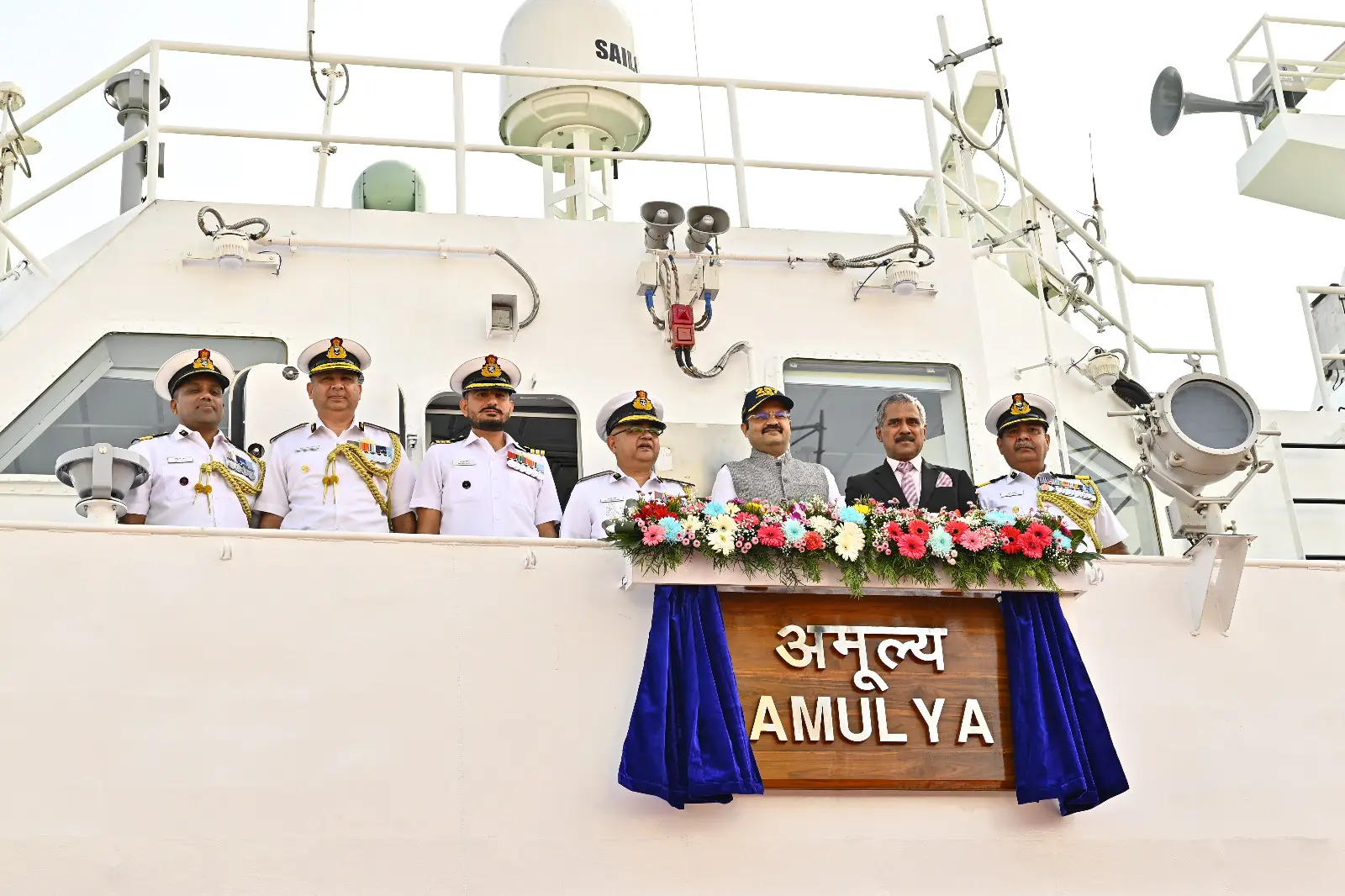 Goa Shipyard Unveils ICGS Amulya, Boosting Maritime Security