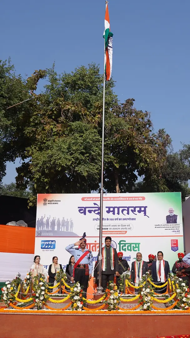 NHPC Ignites Patriotic Zeal on 77th Republic Day Celebrations