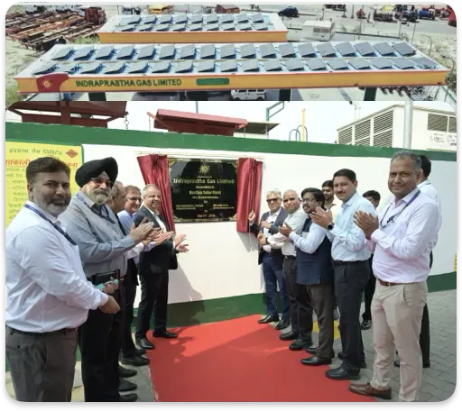 Indraprastha Gas Limited Launches Pioneering Solar-Powered CNG Station in New Delhi