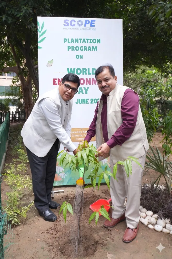 SCOPE Organises Plantation Drive ‘For Climate for Our Future’ on World Environment Day