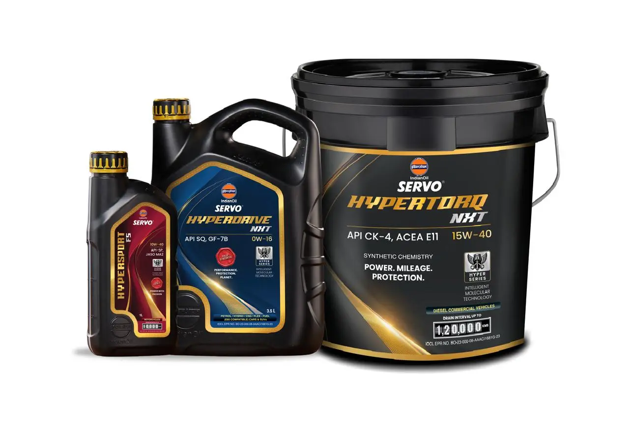 IndianOil Launches Premium SERVO HYPER Lubricant Range