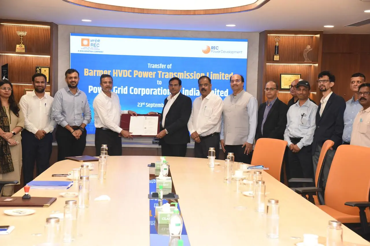 POWERGRID takes over Barmer HVDC firm to move 6 GW solar power