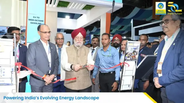 Puri Inaugurates BPCL Pavilion at Goa Energy Meet