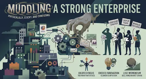 Muddling a strong enterprise