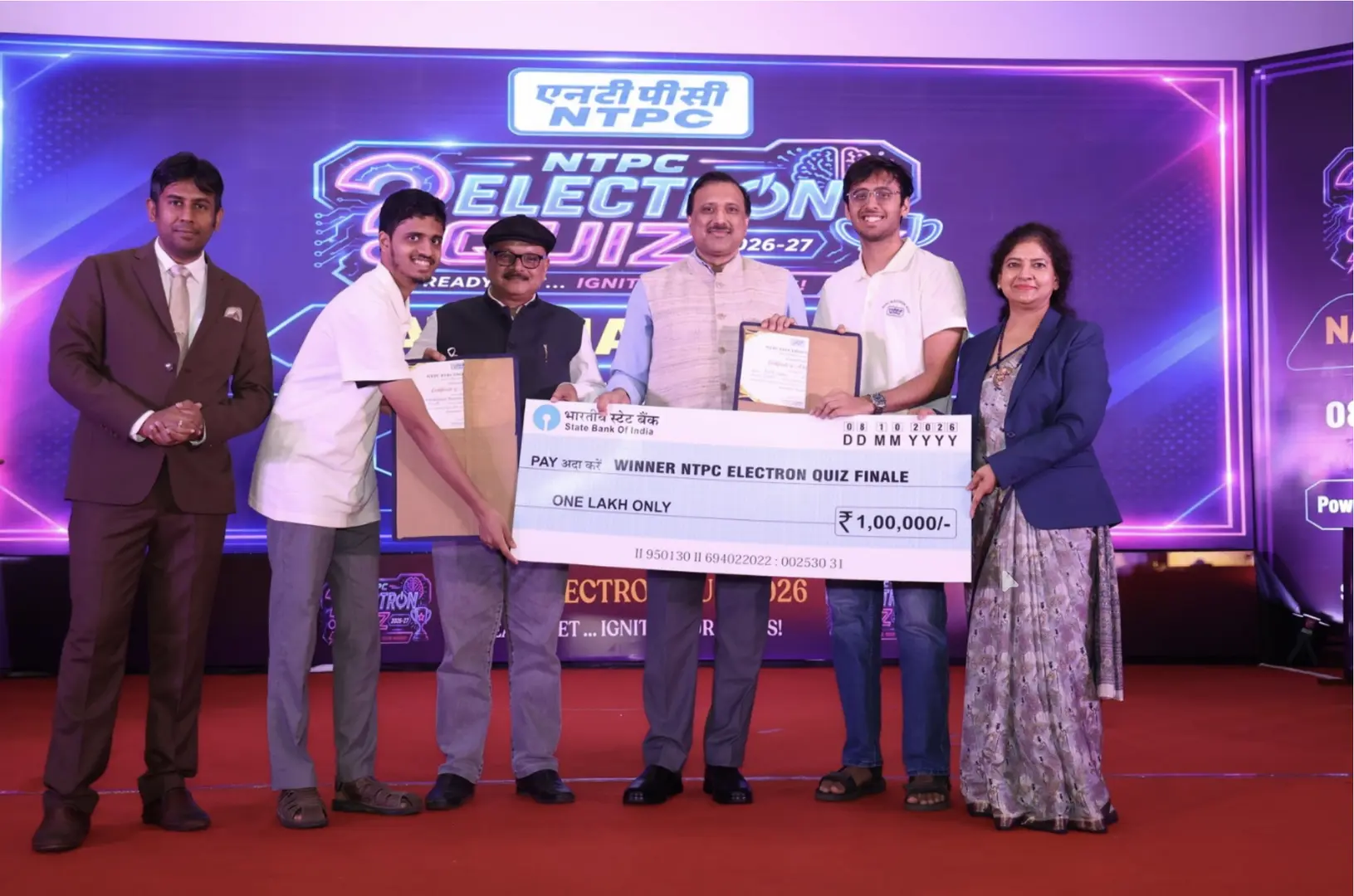 IIT Madras Wins NTPC Electron Quiz 2026-27 National Finals
