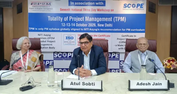 3-Day Project Management Workshop for PSEs Kicks Off at SCOPE Complex, New Delhi